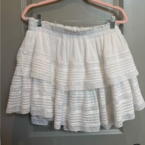 Aerie Rock n Ruffle Skirt